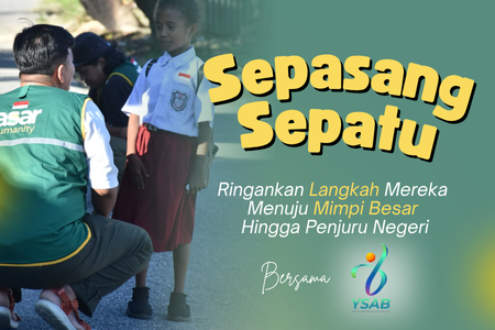 Sepatu untuk Anak Pelosok Negeri