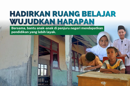 Sejuta Harapan untuk Anak Penjuru Negeri dengan Bantuan Perlengkapan Sekolah