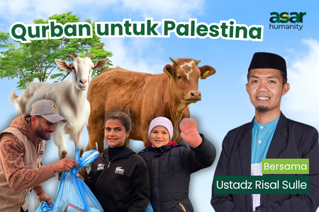 Berkah dan Keikhlasan Qurbanmu Bisa Sampai ke Palestina