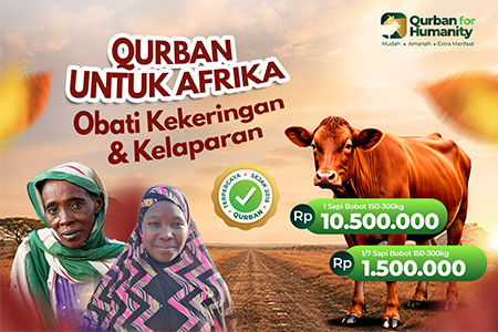 Berbagi Kebahagiaan Qurban untuk Saudara Afrika