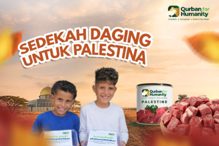 Hadirkan Keberkahan Daging Qurban Untuk Palestina