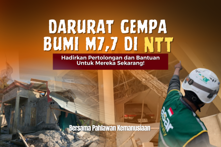 Darurat! Gempa NTT, Saudara Kita Butuh Bantuan