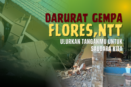 Bersama Ratih indriani, Bantu Saudara Kita Bangkit dari Gempa NTT